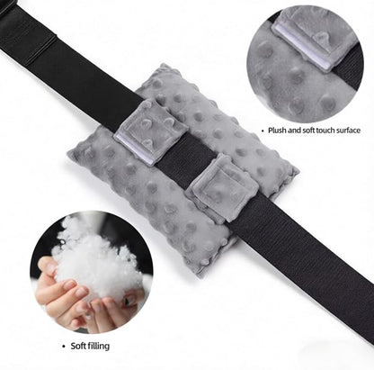 KANICER Chemo Port Pillows for Mastectomy, Pacemaker Pillow Heart Surgery Recovery Gifts，Heart Surgery Pads Bypass Breast Cancer Protectors (Gray)