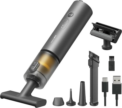 HOTO Handheld Car Vacuum Cleaner Cordless, 4-in-1 Portable Mini Vacuum with 20000Pa Strong Suction, Electric Compressed Air Duster Blower for Car, Desk, Keyboard, Home, Office