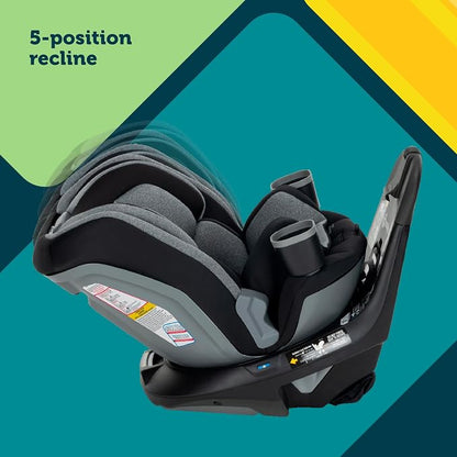 Safety 1st Turn and Go 360 DLX 360 Car Seat, Rotating All-in-One Convertible Car Seat, Sand Bucket