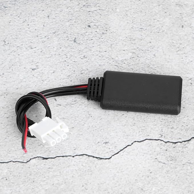 Acouto Bluetooth Adapter, 3 Pin AUX Bluetooth for Audio Cable Adapter, Stereo Music, Fit for GL1800, 5 to 12v