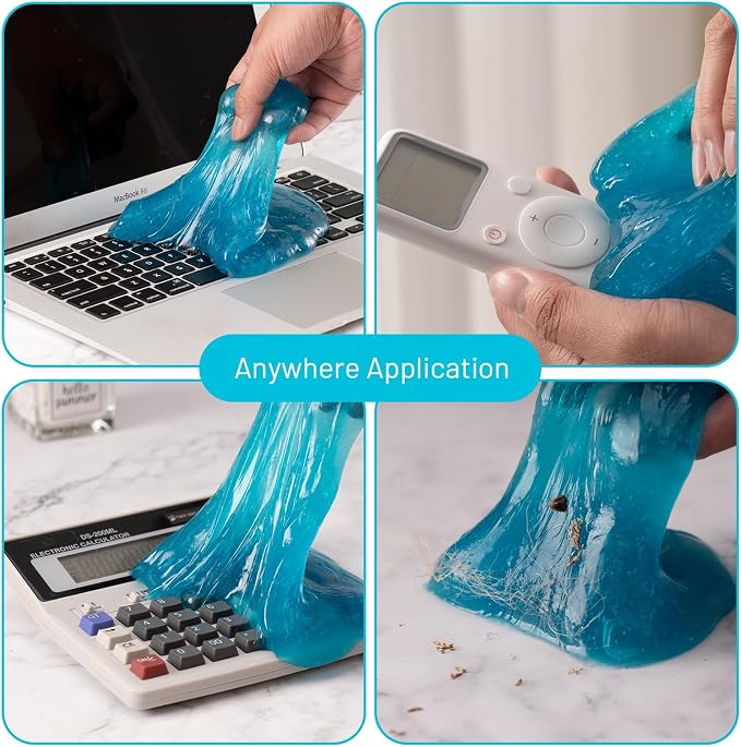 WildAuto Car Cleaning Gel for Car Detailing Cleaning Car Cleaning Putty Universal Car Cleaning Tools Car Slime Cleaner Dust Cleaning Gel Car Accessories Keyboard Cleaner Supplies