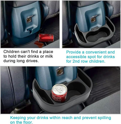 CDEFG 2022-2024 Maverick Car Cup Holder Organizer for Maverick Center Console CupHolders Expander Fit for First Row and Second Row 2022 2023 2024 Maverick Pickup Truck Interior Accessories, 2PCS