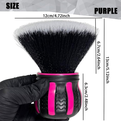 Ultra Soft Detailing Brush, Handle XL Brush - Ultra Soft Bristles, Multi-Color Handles, Removable Brush Heads, with Storage Rack, Covers Large Area Inside or Outside Vehicles(Pink)