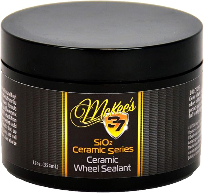 Ceramic Wheel Sealant | Top Coat Polish, Brake Dust Repellent, and Ceramic Protectant for Wheels…