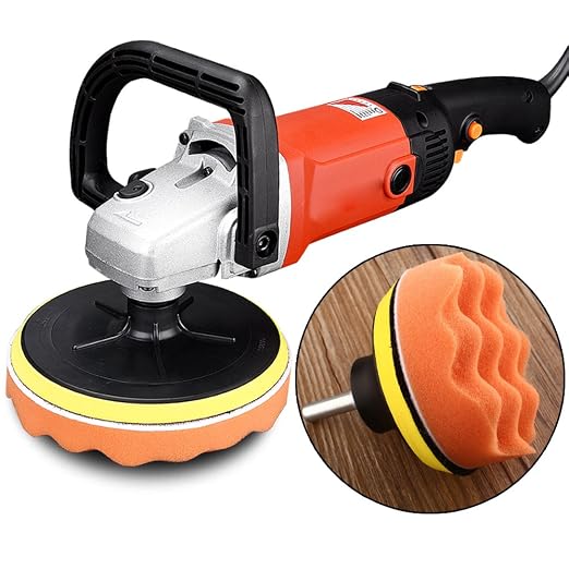 Augshy Polishing Pad, 31 Pcs 3 Inch Polishing Pad Kit, 3 Inch Buffing Pads for Drill Adapter Car Auto Polisher