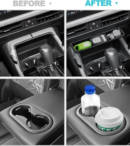 CDEFG 4Pcs for 2026 Mazda CX5 Center Console Organizer for 2026 Mazda CX-5 (S/Select/Preferred/Premium/Premium Plus) Accessories Middle Console Tray Storage Box