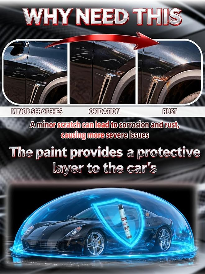 NH-603P White Diamond Pearl Car Touch Up Paint for Honda, Color Accurate Two-In-One Car Paint Scratch Repair Pen, Professional Scratch Remover for Vehicles Chips and Nicks Scuff
