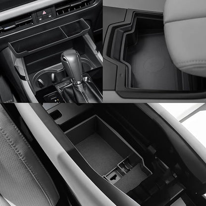 CDEFG 3Pcs for 2026 Mazda CX5 Center Console Organizer for 2026 Mazda CX-5 (S/Select/Preferred/Premium/Premium Plus) Accessory Middle Console Tray Storage Box