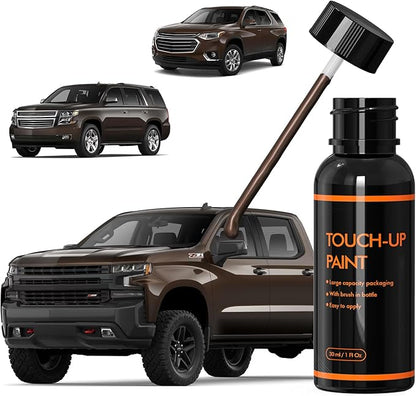G2X/9V4/WA439C Havana Brown Touch Up Paint for Chevy, DIY Car Paint Scratch Repair Kit, Automotive Paints, Quick & Easy Fix Scratch Repair Compatible with Chevrolet/Silverado/Tahoe/Traverse