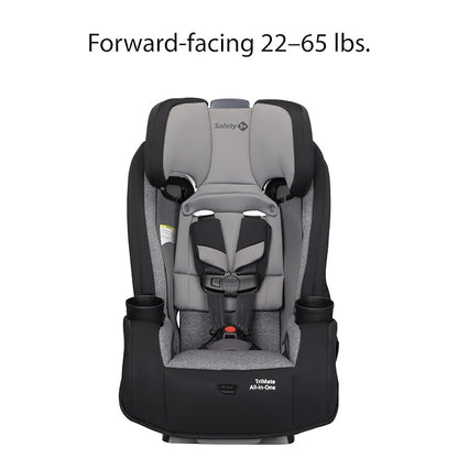 Safety 1st Convertible Car Seat, Convert from Rear to Forward Facing and Belt-Positioning Booster, High Street, From Birth to Age 10, TriMate