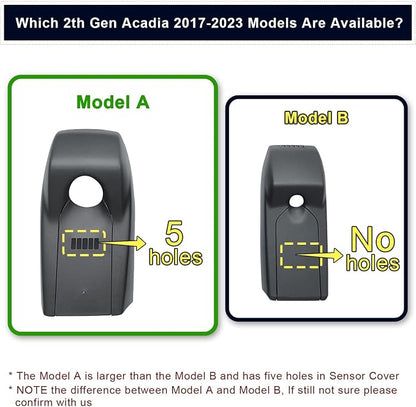Mangoal Front 4K & Rear 1080p Dash Cam for GMC Acadia 2017-2023 (Model A), Model A & Model B Have Same Models Years but Vehicle Sensor Cover are Different, Free App & WiFi, 128GB Card