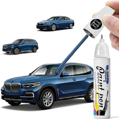 C1M Phytonic Blue Touch Up Paint Compatible with BMW, DIY Car Paint Scratch Repair, Quick & Easy Fix Automotive Scratch Repair for X1/X2/X3/X4/X5/X6/X7/2 3 5 7 Series/iX/XM/M5