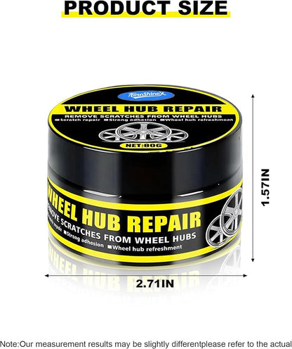 Car Tire Shine with Sponge,Tire Coating Paste,Tire Polishing Paste,Long-Lasting Tire Dressing with Wet Gloss Look Finish,Car Tire Shine for Trucks Sedans RVs SUV(1Pcs)
