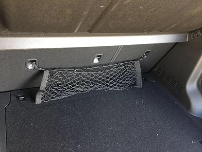 Trunk Rear Seats Organizer Cargo Net for Mini Cooper Clubman 2016-2024 – Envelope Style Cargo Net for Hatchback – Premium Mesh Car Trunk Organizer – Compatible with Mini Cooper Clubman