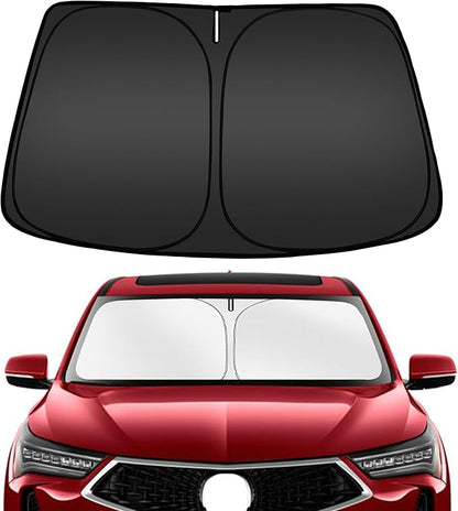 ARISMOTOR Windshield Sun Shade for Acura RDX 2019-2025 2026, Custom Fit Foldable Front Window Sunshade Sun Visor Protector, Block UV Rays Keep Your Car Cooler