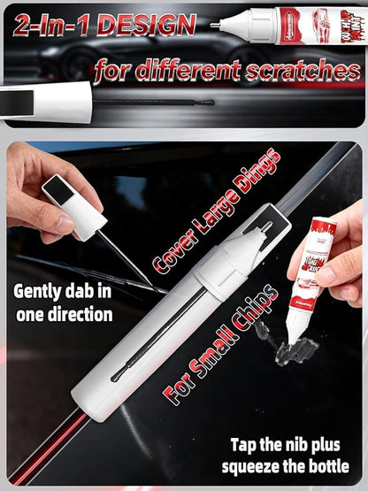 1H9 Nebula Gray Pearl Car Touch Up Paint for Lexus, Color Accurate Two-In-One Car Paint Scratch Repair Pen, Professional Scratch Remover for Vehicles Chips and Nicks Scuff