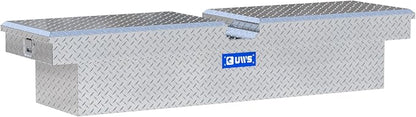 UWS EC10071 72-Inch Heavy-Wall Aluminum Gull Wing Truck Tool Box, RigidCore Lids