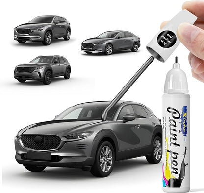 46G Machine Gray Touch Up Paint Compatible with Mazda, DIY Car Paint Scratch Repair, Quick & Easy Fix Automotive Scratch Repair for CX-5/CX-50/CX-30/CX-9/CX-90/CX-70/Mazda3/MX-5