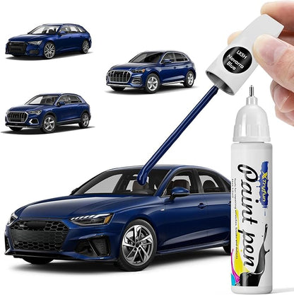 LX5H Navarra Blue Touch Up Paint Compatible with Audi, DIY Car Paint Scratch Repair, Quick & Easy Fix Automotive Scratch Repair for Q3/Q4/Q5/Q6/Q7/Q8/A3/A4/A5/A6/A7/A8/E-Tron/RS/TT