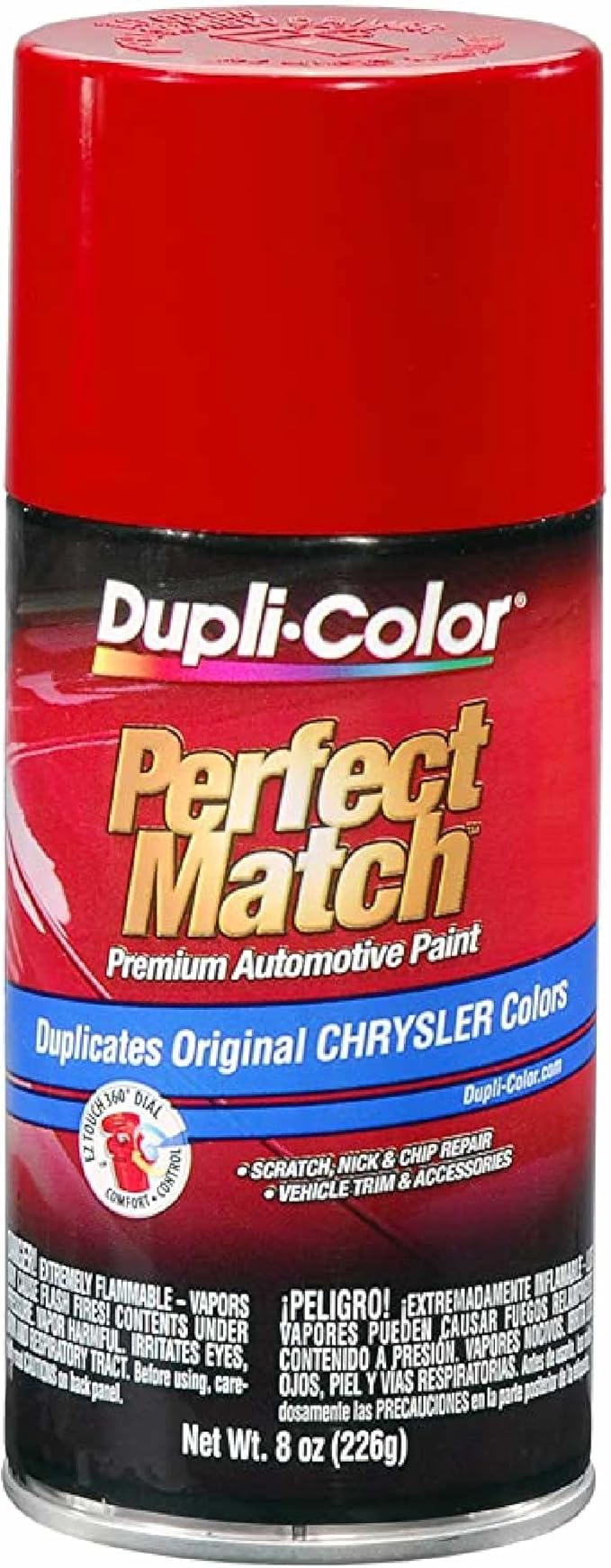 Dupli-Color Perfect Match Premium Automotive Paint, Flash Red, 8 oz