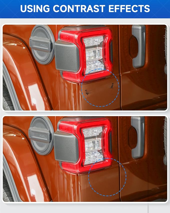 Touch Up Paint Compatible with Jeep Exact Match Touch Up Paint Car Scratch Repair (Sunburst Orange Pearl(PV6/DV6) Compatible with Most Models)
