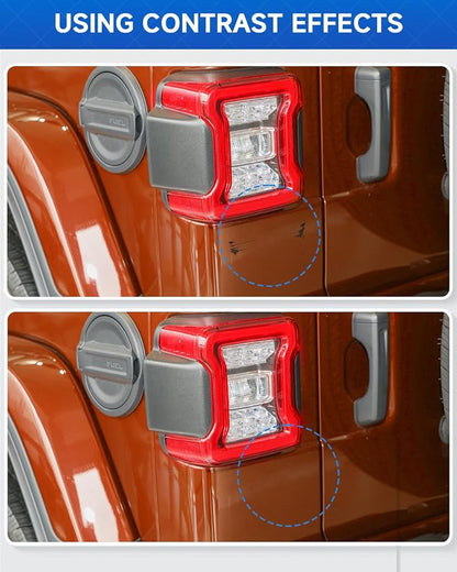 Touch Up Paint Compatible with Jeep Exact Match Touch Up Paint Car Scratch Repair (Sunburst Orange Pearl(PV6/DV6) Compatible with Most Models)