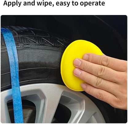 Genérico Tire Shine - High Gloss and High Strength - Tire Restorative Cream | for Vehicles, Trailers, Caravans, Sedans, Pickups, Tractors,