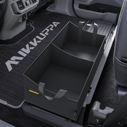MIKKUPPA Truck Under Seat Storage - Replacement for 2015-2024 Ford F150 F250 F350, for 2 Compartments for Bench Seat Truck Tool Box Organizer Underseat Storage Bag