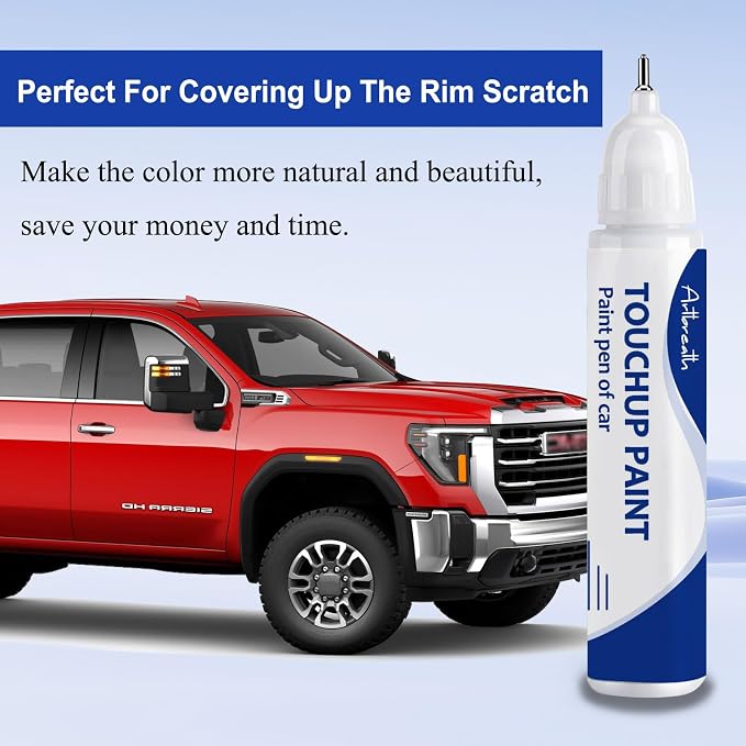 Cardinal Red(G7C/WA130X) Touch Up Paint for GMC-Exact Match–Chips and Nicks Car Paint Scratch Repair Kit Automotive Paint Pen for Sierra 1500/2500 HD/Acadia/Canyon/Savana/Terrain