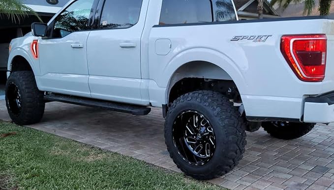 iJDMTOY Brilliant Red LED Background Illumination Lighting Kit Compatible with 2021-up Ford F150 Side Fender Emblem
