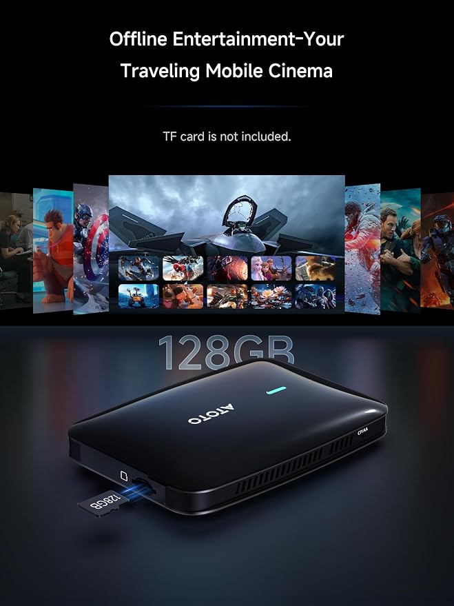 Magic CarPlay Box, Wireless CarPlay Adapter Supports for Netflix/YouTube/TF Card, AI Box Carplay, Plug & Play, Drivechat with AI Skills, Dual WiFi, Bluetooth, Fits for OEM Wired CarPlay Cars