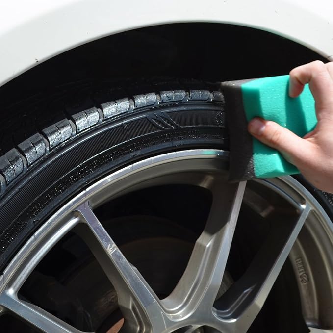 Detail King Black Out Tire, Rubber & Wheel Well Dressing - Quart - Cleans & Shines