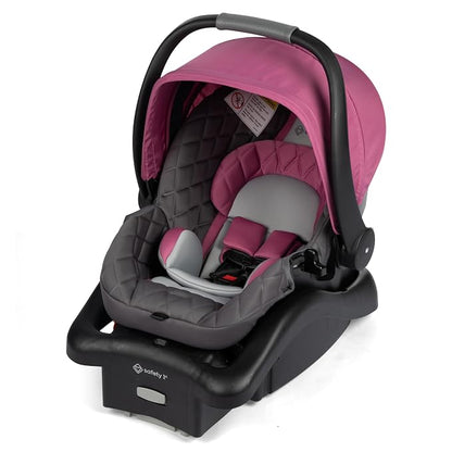 Safety 1st onBoard™ Insta-Latch™ DLX Infant Car Seat with Base, Baby Car Seat for 4-30 lbs., Rear Facing Car Seat, Beach Rose