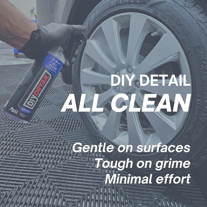 diy detail All Clean Multi-Surface Automotive Cleaner | Powerful Citrus-Based Formula degreaser and cleaner | Gallon 128oz