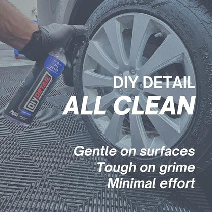 diy detail All Clean Multi-Surface Automotive Cleaner | Powerful Citrus-Based Formula degreaser and cleaner | Gallon 128oz
