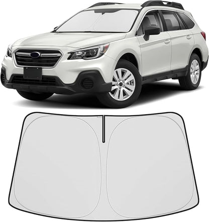 Windshield Sun Shade Compatible for Subaru Outback 2015 2016 2017 2018 2019 SUV, Base,Premium,Limited,Touring Sun Visor Accessories Sunshade Shield Protector