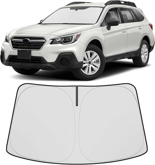 Windshield Sun Shade Compatible for Subaru Outback 2015 2016 2017 2018 2019 SUV, Base,Premium,Limited,Touring Sun Visor Accessories Sunshade Shield Protector