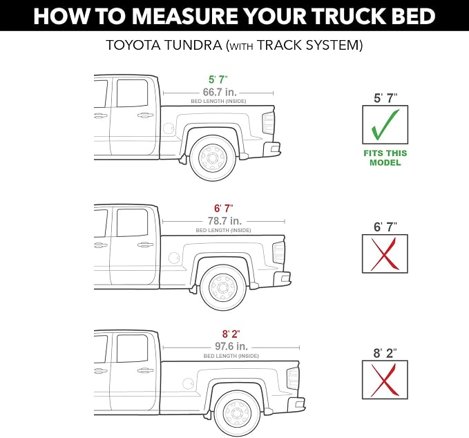 RealTruck BAK BAKFlip MX4 Hard Folding Truck Bed Tonneau Cover | 448409T | Fits 2007-2021 Toyota Tundra w/OE Track System 5' 7" Bed (66.7")
