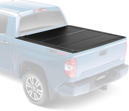Gator EFX Hard Tri-Fold Truck Bed Tonneau Cover | GC44009 | Fits 2007 - 2021 Toyota Tundra w/o cargo management system, will not work w/ Trail Edition models 6' 7" Bed (78.7")