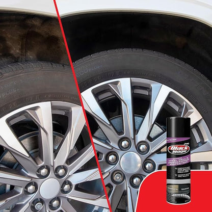 Black Magic 120252 Pro Wheel Well & Undercarriage Protecant from Water, Mud, Roadside Salt Build up & More, Restores to Like New Finish