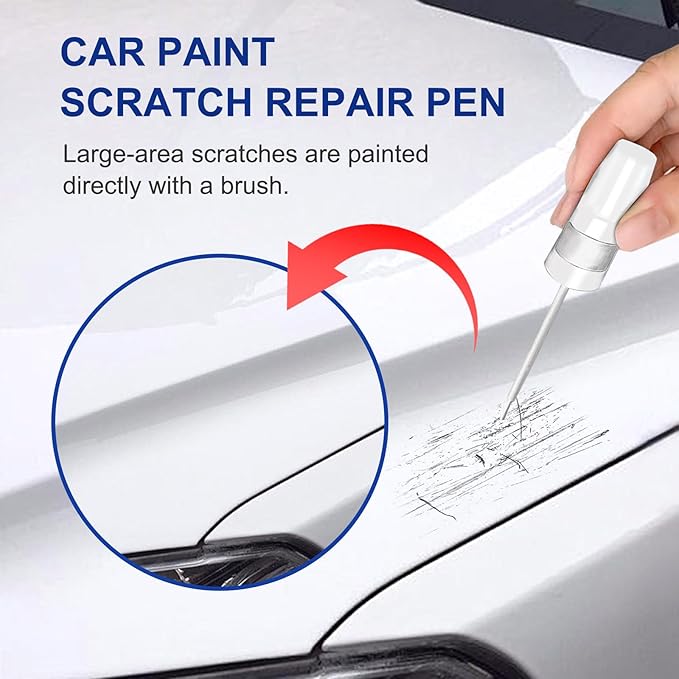 Mars Red(590/3590) Touch Up Paint for Mercedes-Benz Car Paint Pen Scratch Repair Two-In-One Touch Up Paint Automotive Paint Pen for Mercedes Benz A/C/E/G/M/GL/GLA/GLB/GLC/CLS/SL/SLC