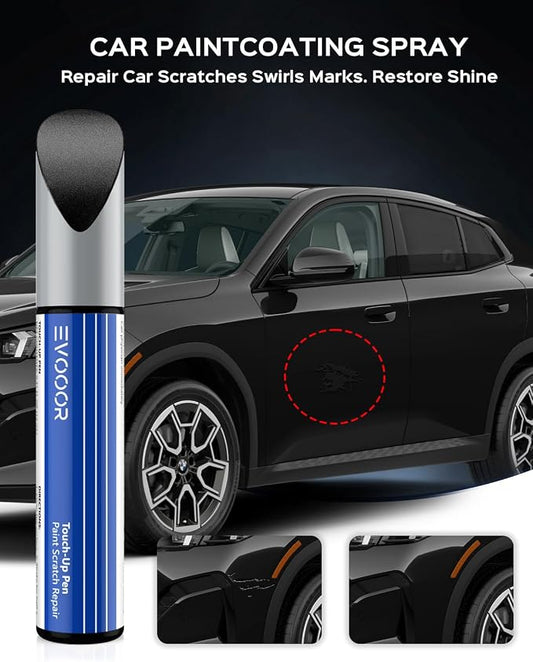 Touch Up Paint For BMW, Black Sapphire(475) Exact Match Touch Up Paint Car Scratch Repair (Black Sapphire Metallic for 3/5 Series/X2/2018 X3/X4/2018 X5)