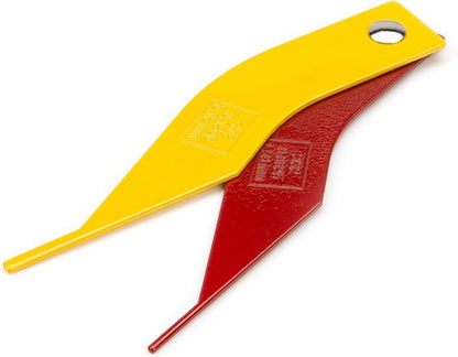 Steelman 2-Piece Brake Pad Thickness Gauge Set for Disc and Drum-Style Brake Pads, Color-Coded, Durable Steel, Stamped Callouts, 5-Pack for Mechanics and Automotive Technicians