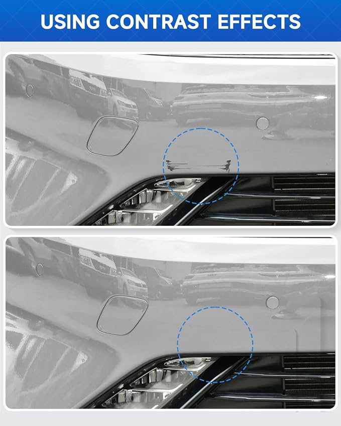Bright Silver Metallic(3D/A3D) Touch Up Paint Compatible with Kia Exact Match Touch Up Paint Car Scratch Repair