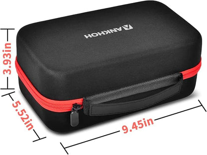 ANKHOH Carrying Case Compatible with NEXPOW Car Jump Starter, Fits for 1500A Peak 12800mAh Battery Starter Q10S/ T11F, Portable Storage Box for Car Battery Charger and Jumper Cables(Case ONLY)