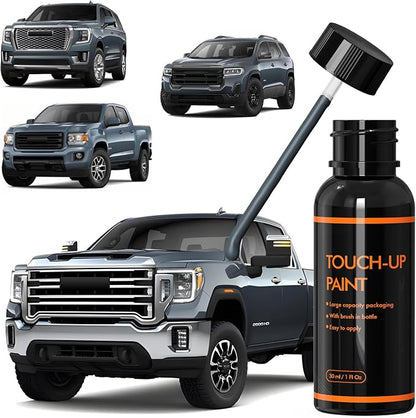 GJI/WA626D Shadow Gray/Dark Sky Touch Up Paint Compatible With GMC, DIY Car Paint Scratch Repair Kit, Automotive Paints, Quick & Easy Fix Scratch Repair for Sierra/Yukon/Acadia/Canyon/Savana