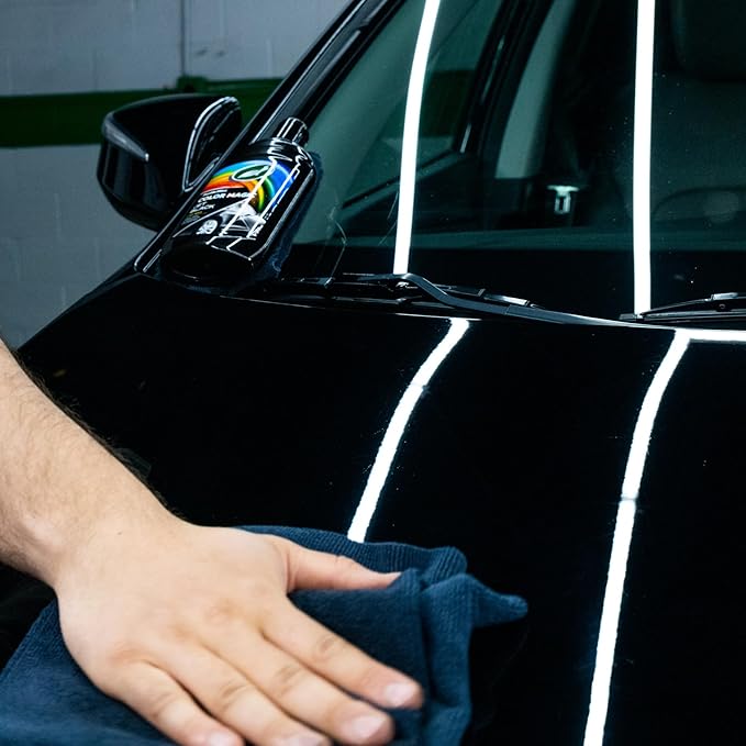 Turtle Wax 52708 Color Magic Car Paintwork Polish Restores Colour & Shine Black 500ml