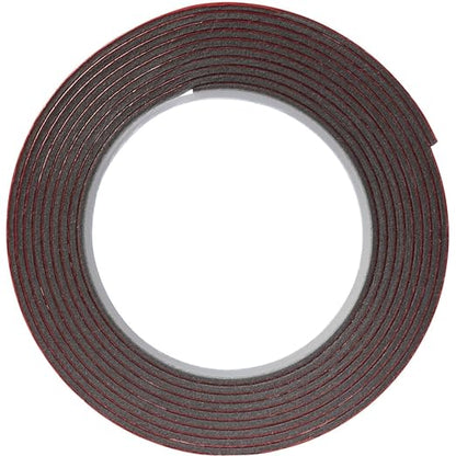 3M Auto Exterior Attachment Tape, 1/4 in x 5 ft, Heavy Duty Double-Sided Automotive Tape for Car Trim, Moldings, Emblems, and Badges (38582)