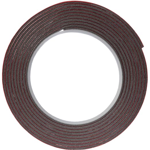 3M Auto Exterior Attachment Tape, 1/4 in x 5 ft, Heavy Duty Double-Sided Automotive Tape for Car Trim, Moldings, Emblems, and Badges (Pack of 24, 38582)