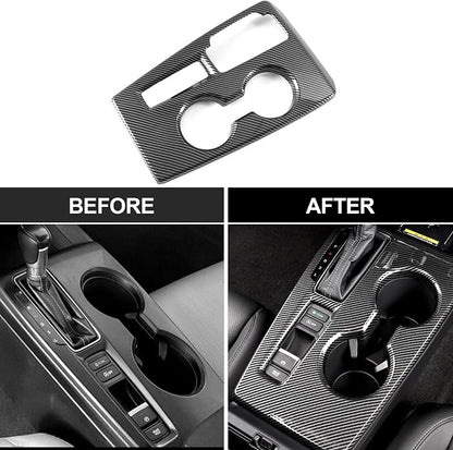 14 Pcs Carbon Fiber Interior Kit Compatible with 2022-2026 11th Gen Honda Civic, AC Air Vent Cover Steering Wheel Cover Gear Shift Panel Cover Inner Door Handle Cover